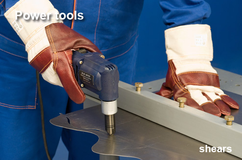 Power tools. Shears