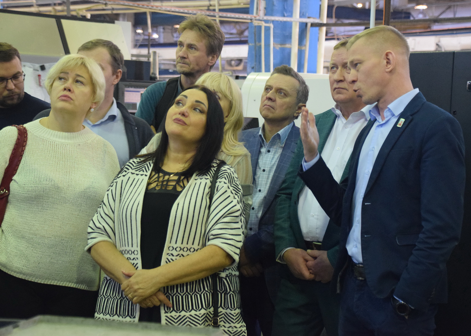 На заводе побывали выпускники Президентской программы